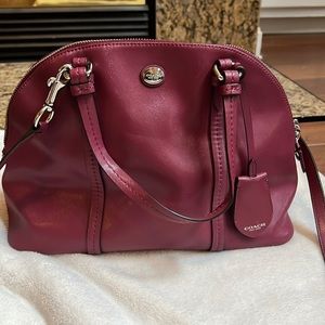 Coach leather purse